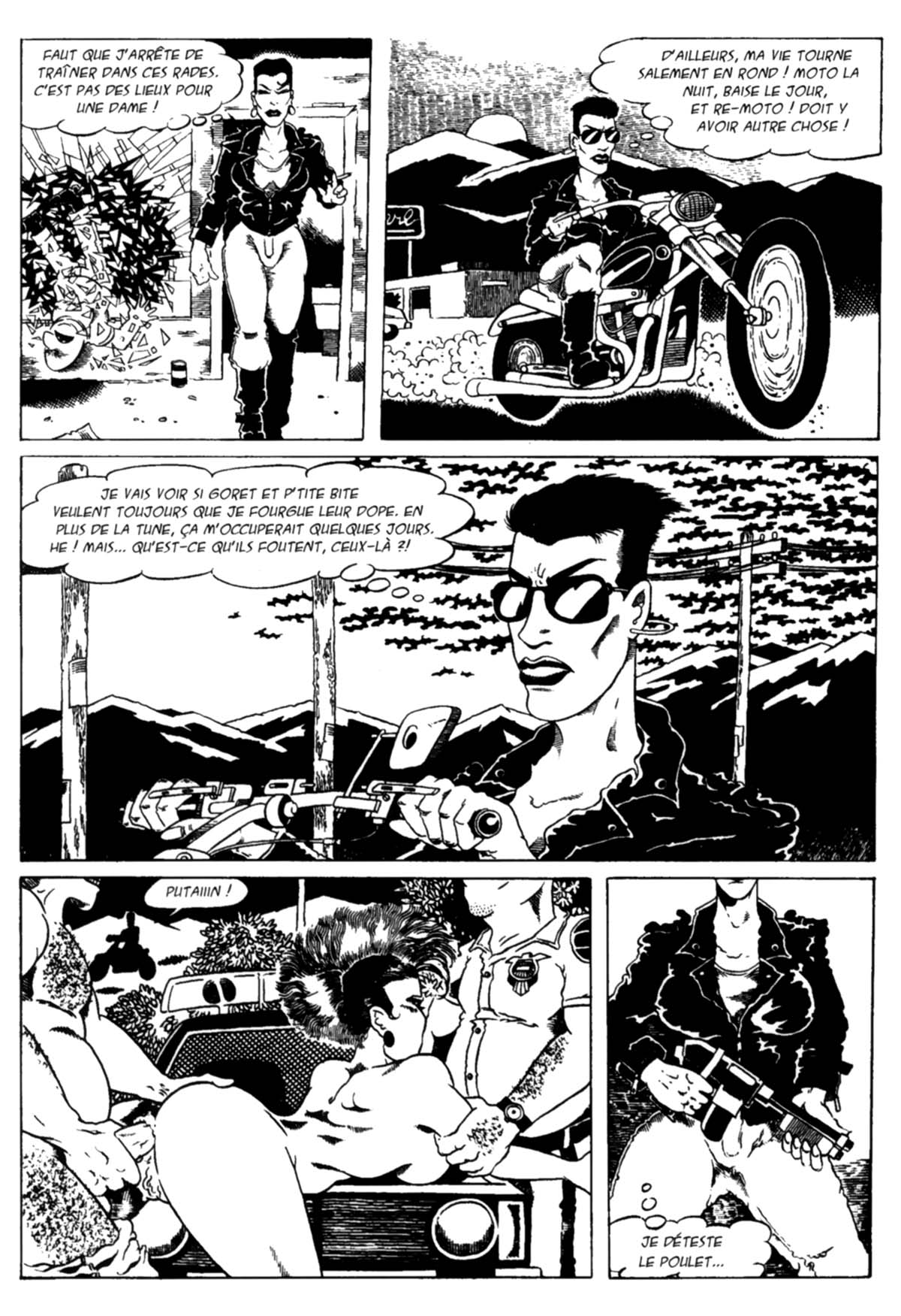 Horny Biker Slut L'integrale |french page 12 full