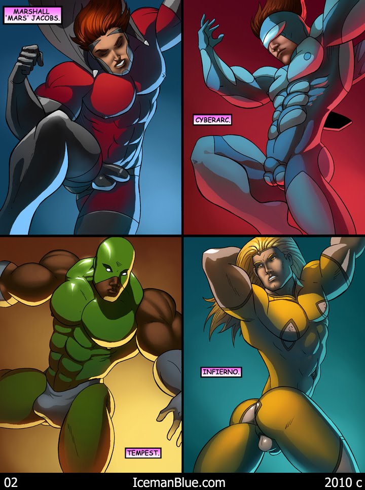 Cosmic Heroes #1 page 3 full