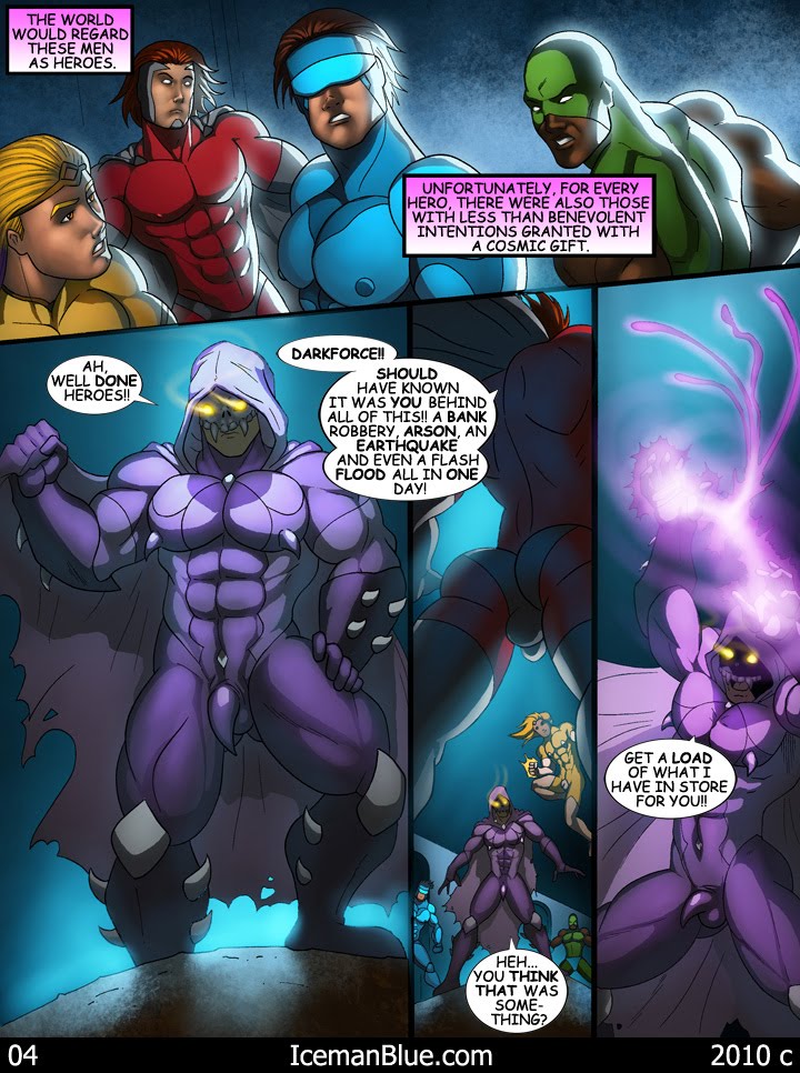 Cosmic Heroes #1 page 5 full