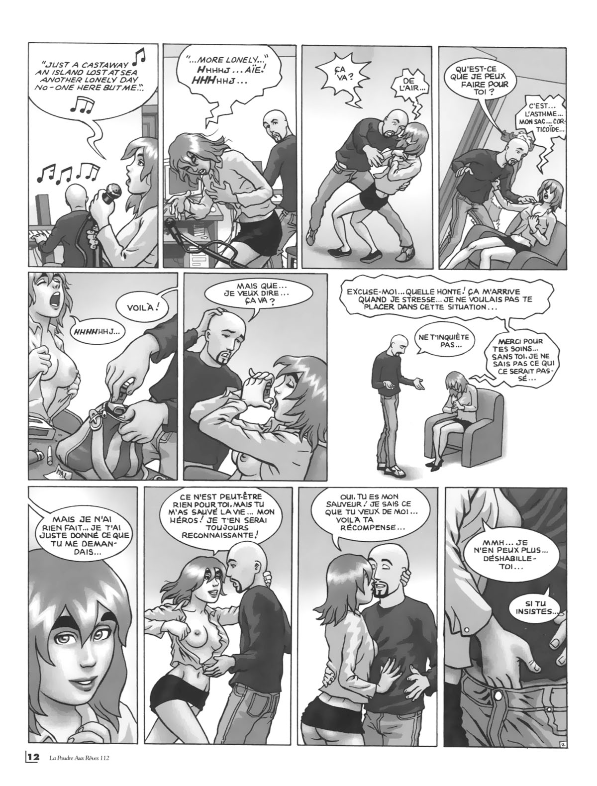 Kiss Comix #112  - Poudre aux rêves page 12 full
