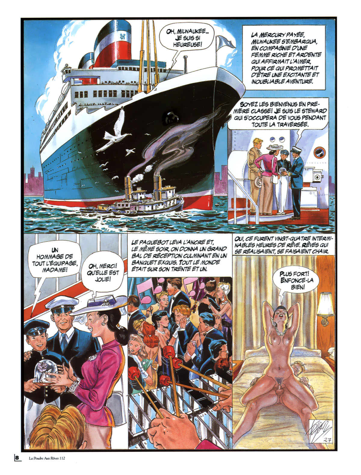 Kiss Comix #112  - Poudre aux rêves page 8 full