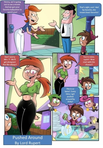[Lord Rupert] Pushed Around (The Fairly OddParents) cover