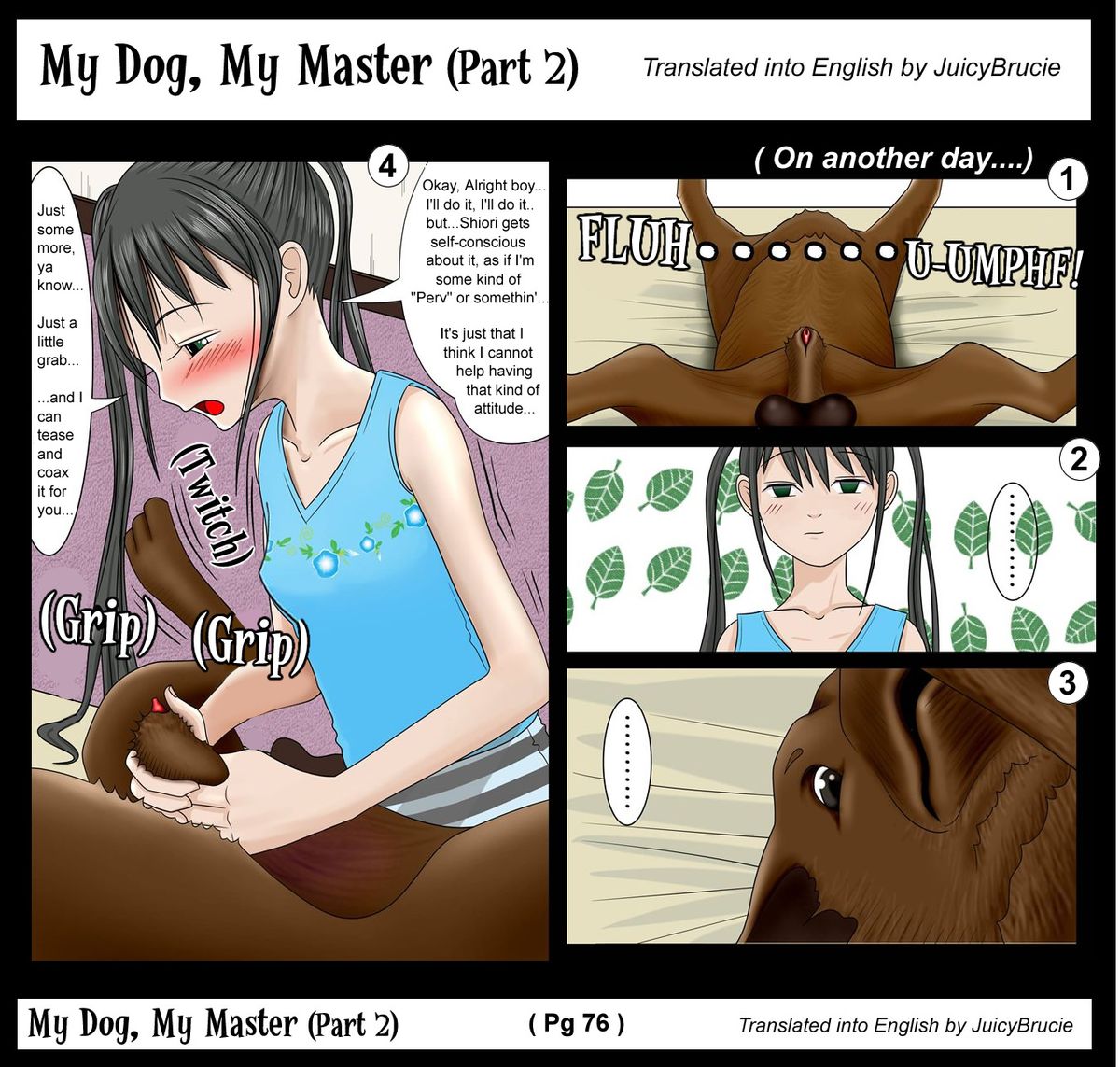 Watashinchi no Oinu-sama 02 | My Dog, My Master page 12 full