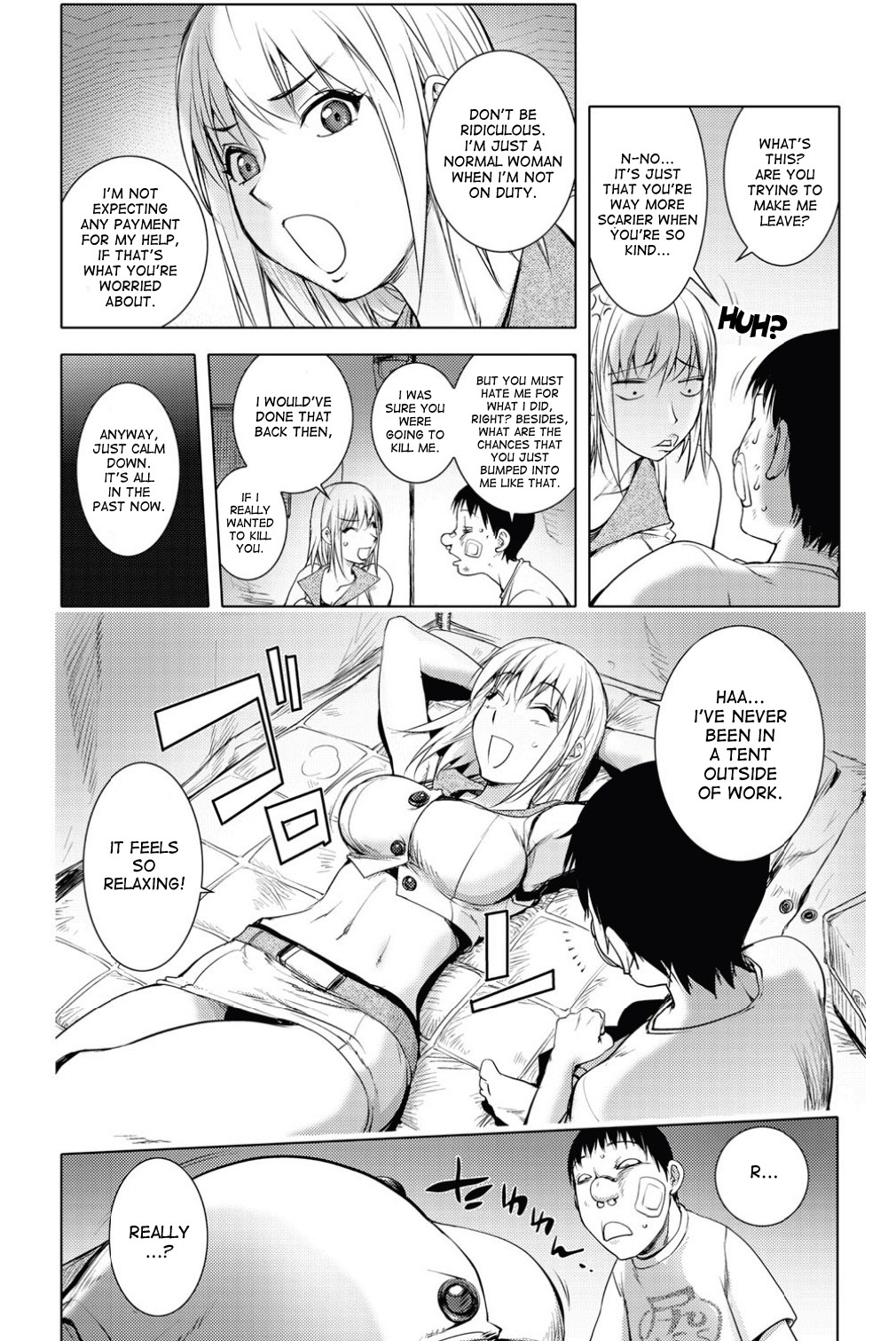 Toro Chichi Daitai Fuhoni na Wakan | The Suicide Man's Tent Ch. 1-2 page 4 full