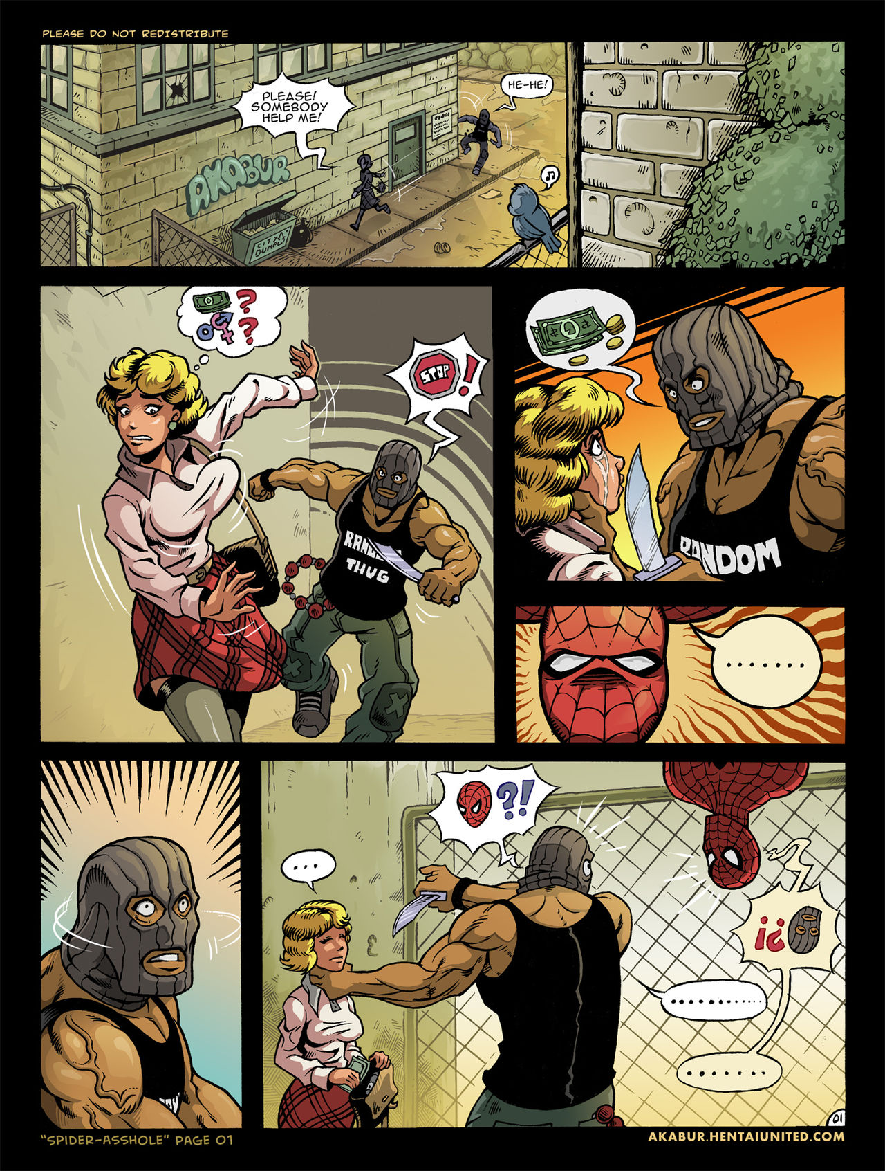 Spider-Asshole  & Gryffindor Pionts page 2 full