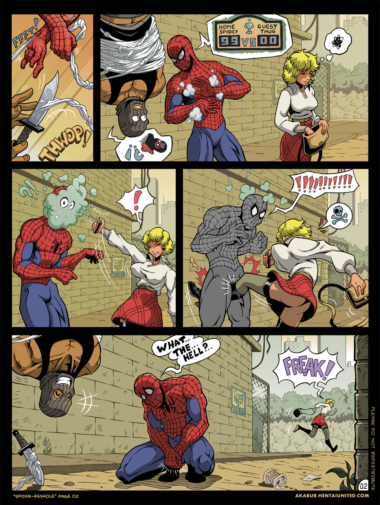 Spider-Asshole  & Gryffindor Pionts page 3 full
