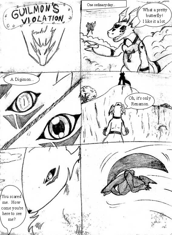 Guilmon's Violation page 1 full