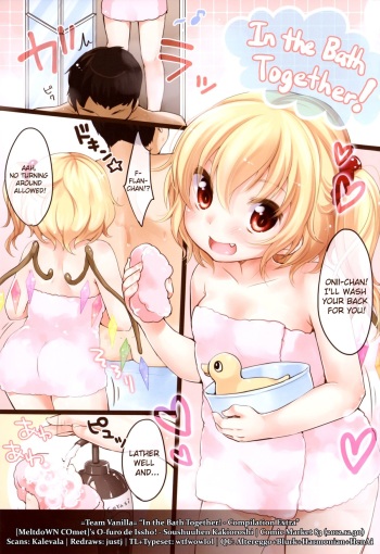(C83) [MeltdoWN COmet (Yukiu Con)] Ofuro de Issho! - Soushuuhen Kakioroshi | In the Bath Together! - Compilation Extra (Touhou Project) [English] =TV= cover