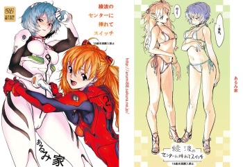 (C80) [Arumike (Baba Arumi)] Ayanami no Center ni Irete Switch (Neon Genesis Evangelion) cover