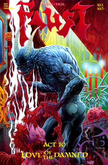 Faust - Love of The Damned 10 cover