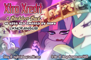 [Doxy] Xtra Xredit & Backdoor Buck (My Little Pony: Friendship is Magic) [Spanish] {LKNOFansub} cover