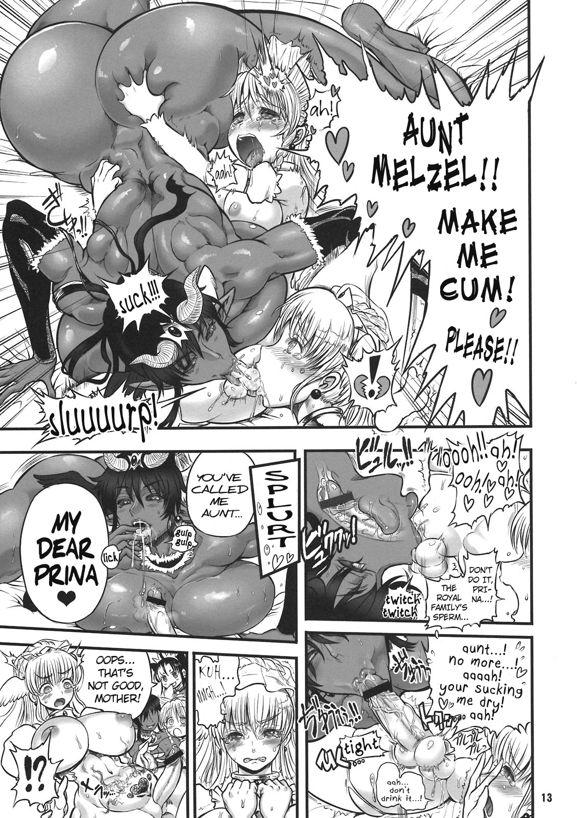 TGWOA 31 - Futari no Meikyuu Oujo V ~Haha Shimai no Soudatsukon~ | Twin Dungeon-Princesses Vol. 5 - Mother and Daughter Marriage Contest page 12 full