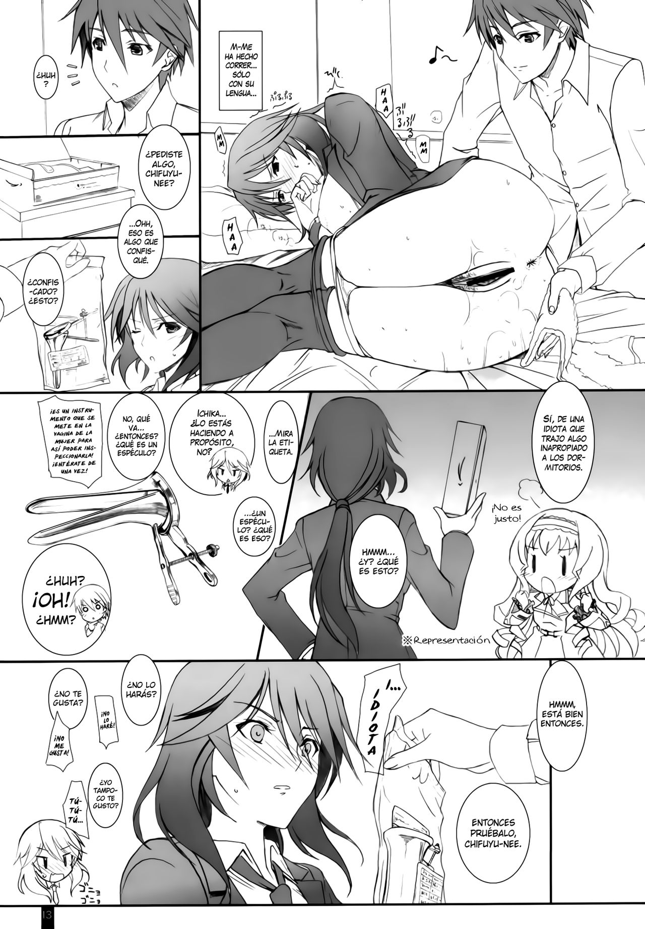 Ano Chifuyu-nee no Hazukashigaru Kao ga Mitai! | Es que Quiero ver Muy a Menudo la Cara Sonrojada de Chifuyu-Nee! page 12 full