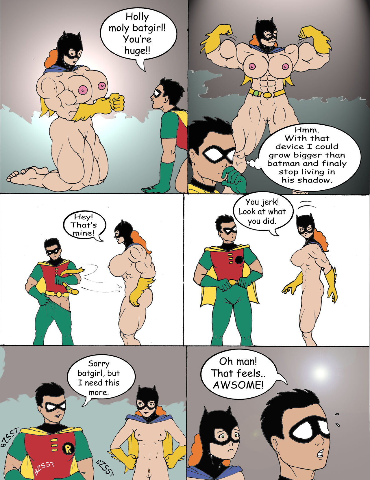Super Batgirl page 11 full