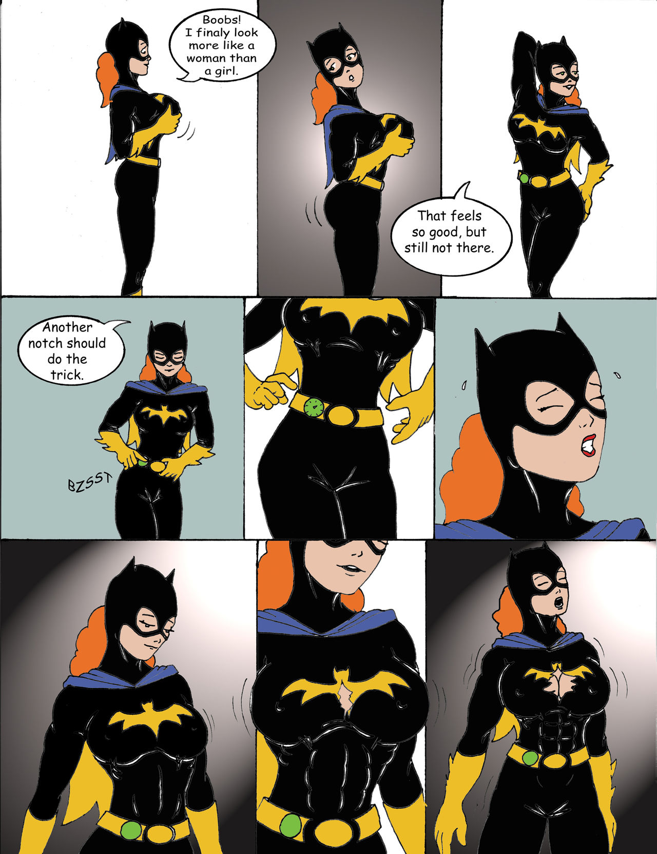 Super Batgirl page 5 full