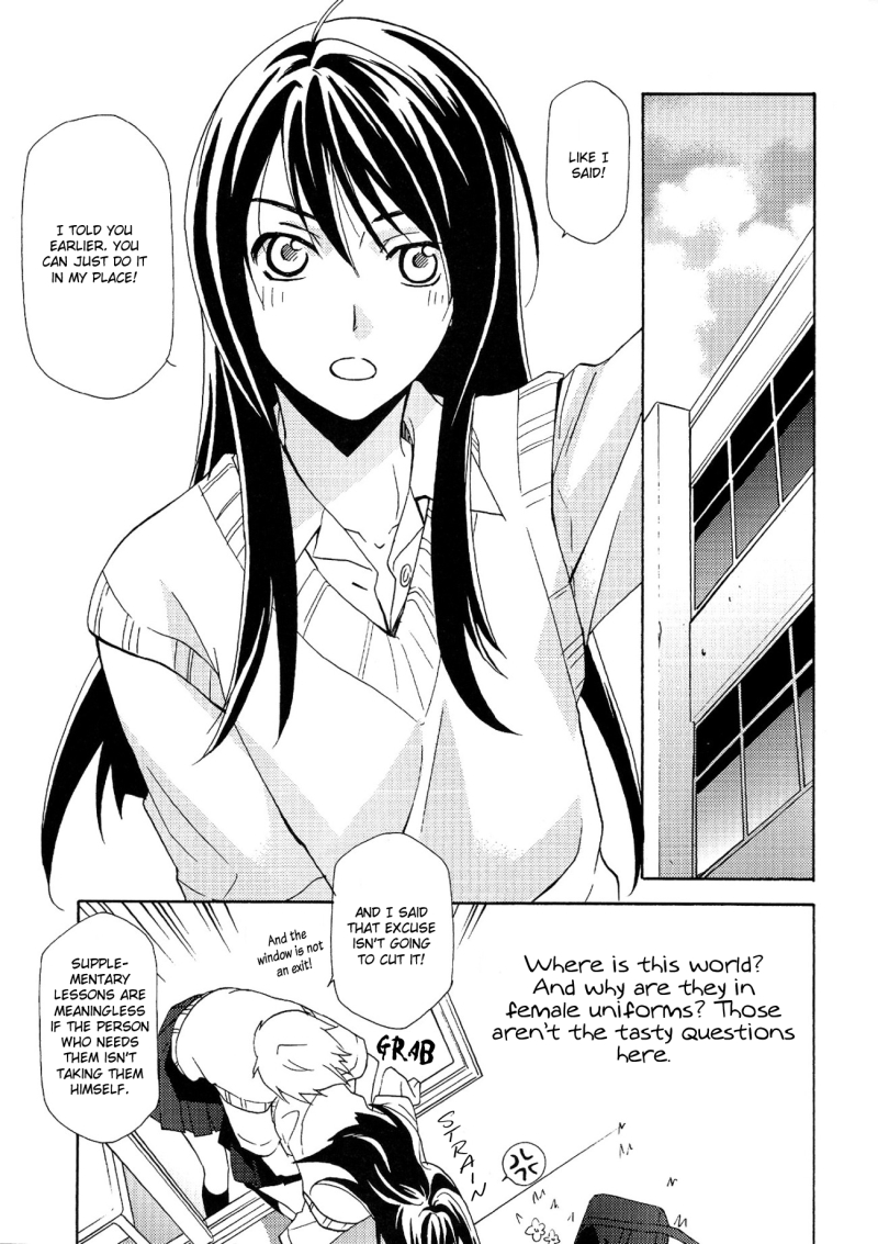 Yuri ga Joshi no Seifuku de Gakuen Monona hon. | A Yuri At An Academy In Female Uniform Book. page 3 full