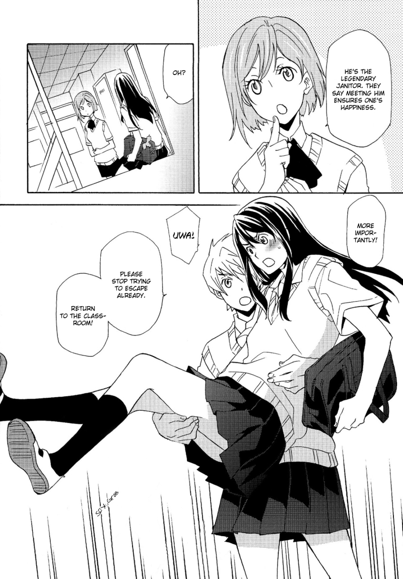 Yuri ga Joshi no Seifuku de Gakuen Monona hon. | A Yuri At An Academy In Female Uniform Book. page 8 full