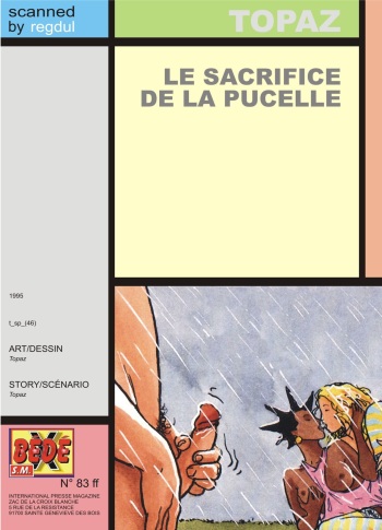 [Topaz] The Virgin Sacrifice [French] cover