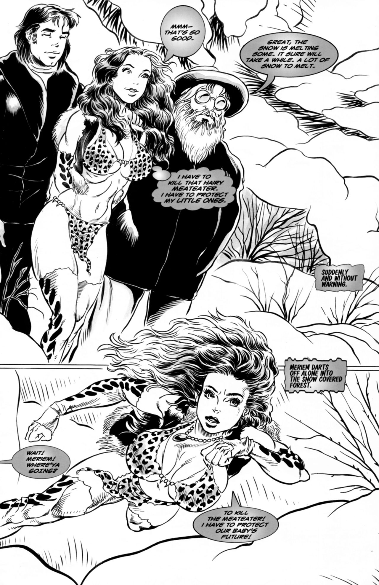 Cavewoman - Snow 04 page 11 full