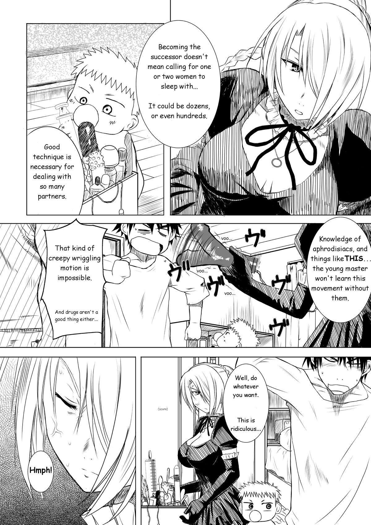 Hilda-san no Yoiko no Seikyouiku | Hilda-san's Sex Ed. for Good Little Boys page 4 full