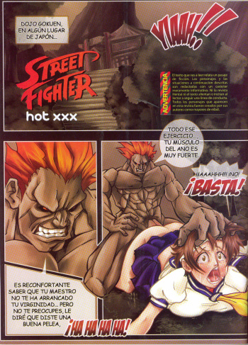 Street Fighter Hot XXX (Hentai CD) [SPANISH] cover
