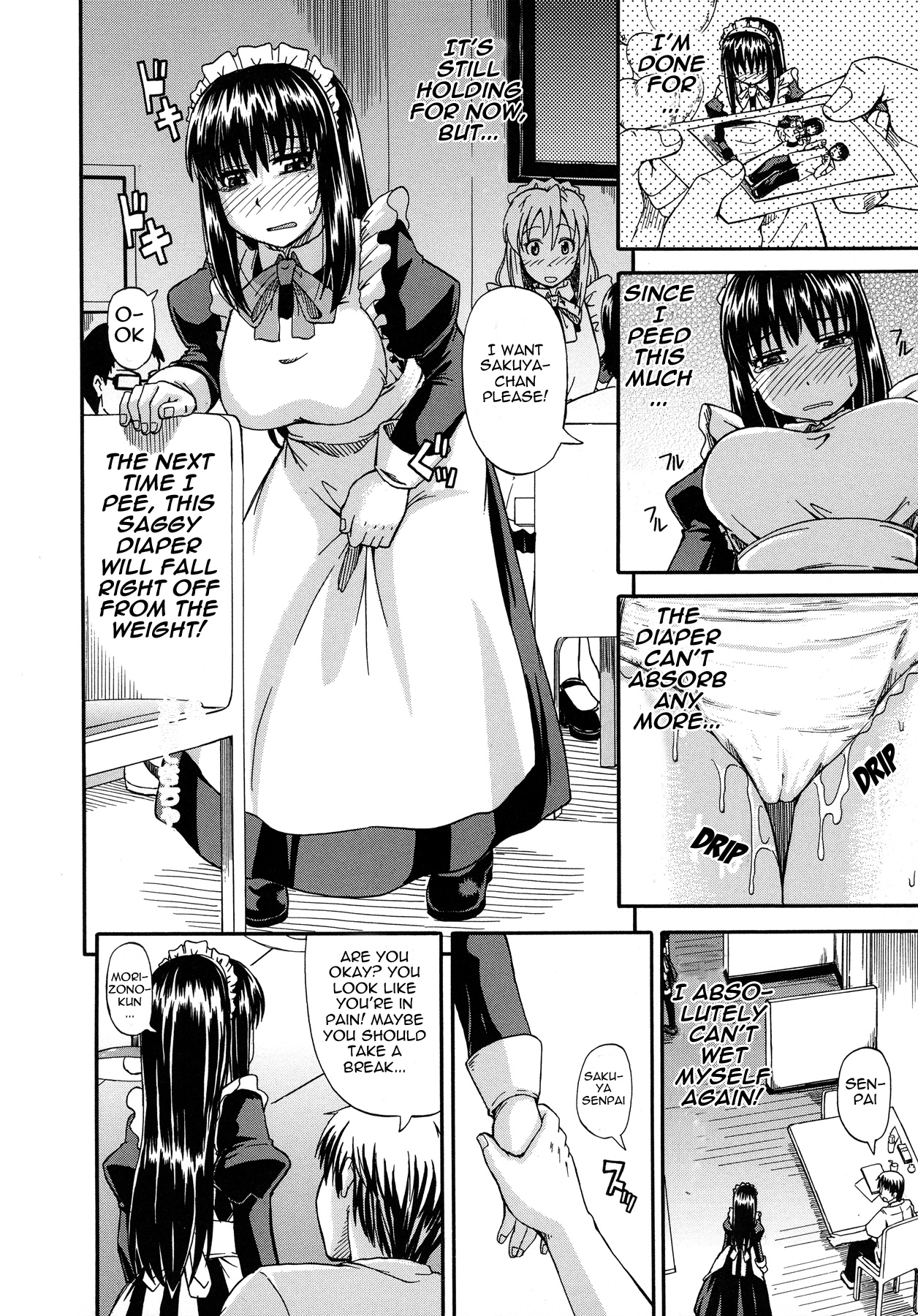 Tenshi no Oshikko - Maid Cafe/Diaper chapter page 12 full