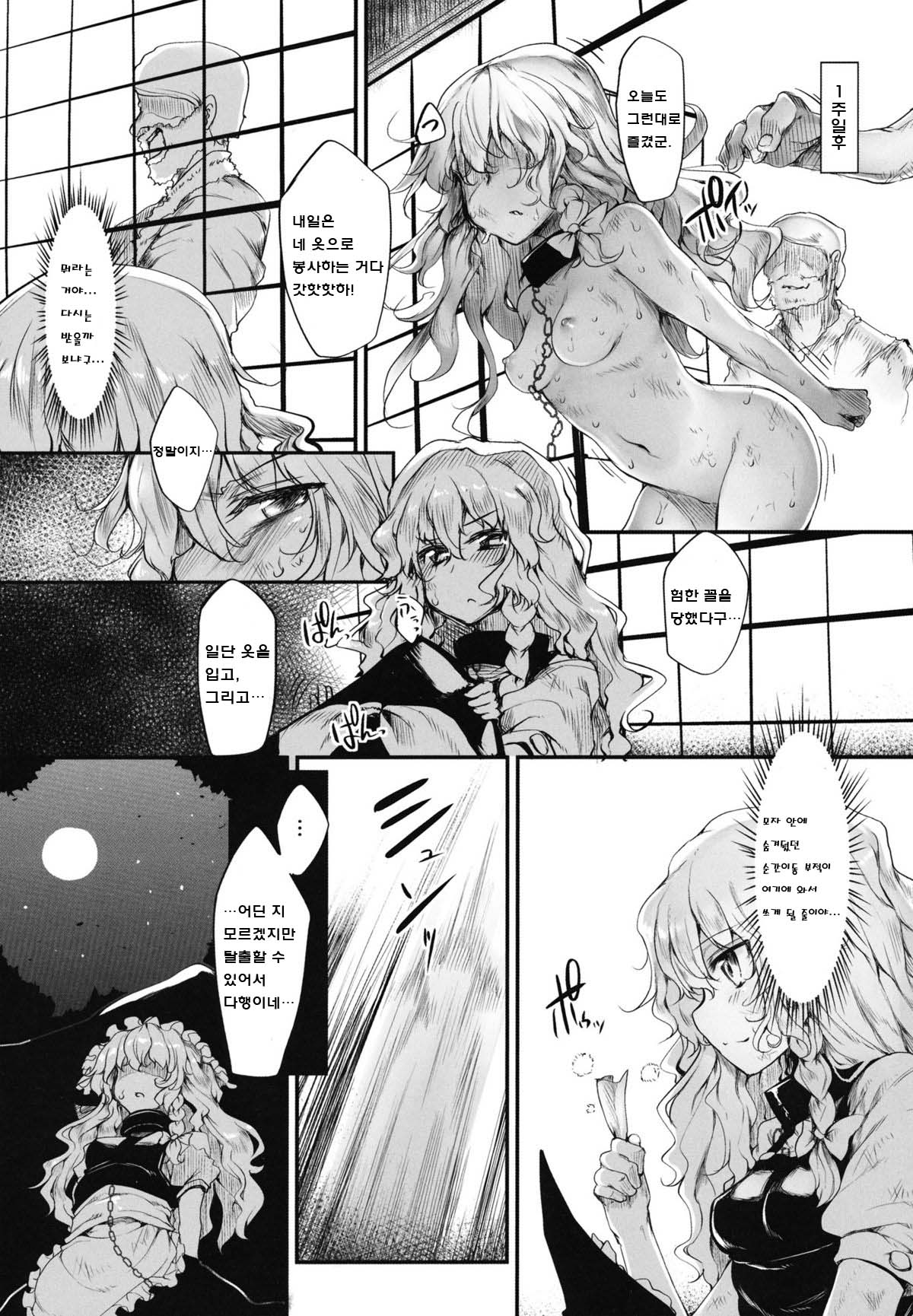 Marisa wa Taihen na Choukyou wo Ukete Shimaimashita page 11 full