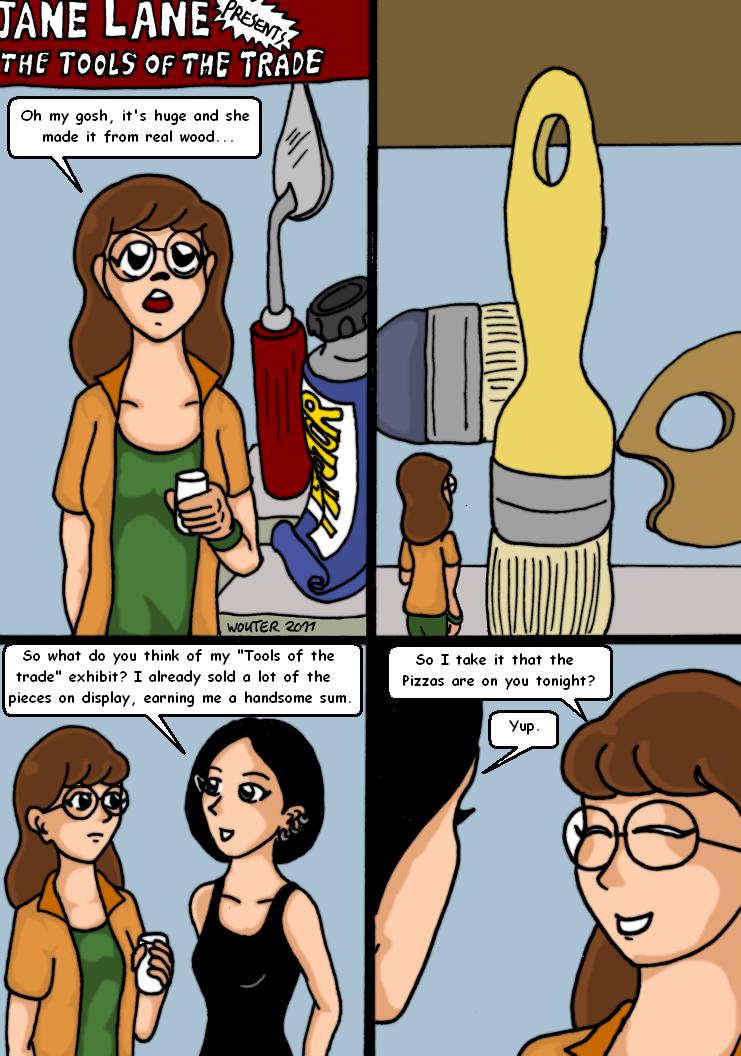 Daria "Brushed off" by The Great Saiyaman page 12 full