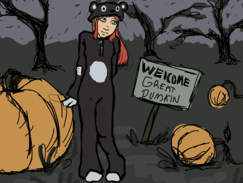 ZoeX (Zoe the Vampire) Halloween special cover