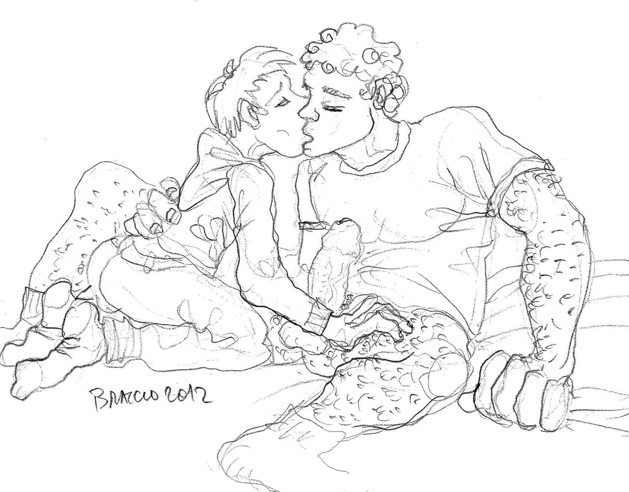 some new pencil's sketches I've made this summer page 7 full