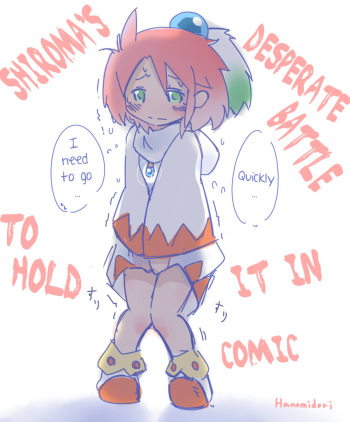 Shiroma's Desperate Battle to Hold It In [English] cover