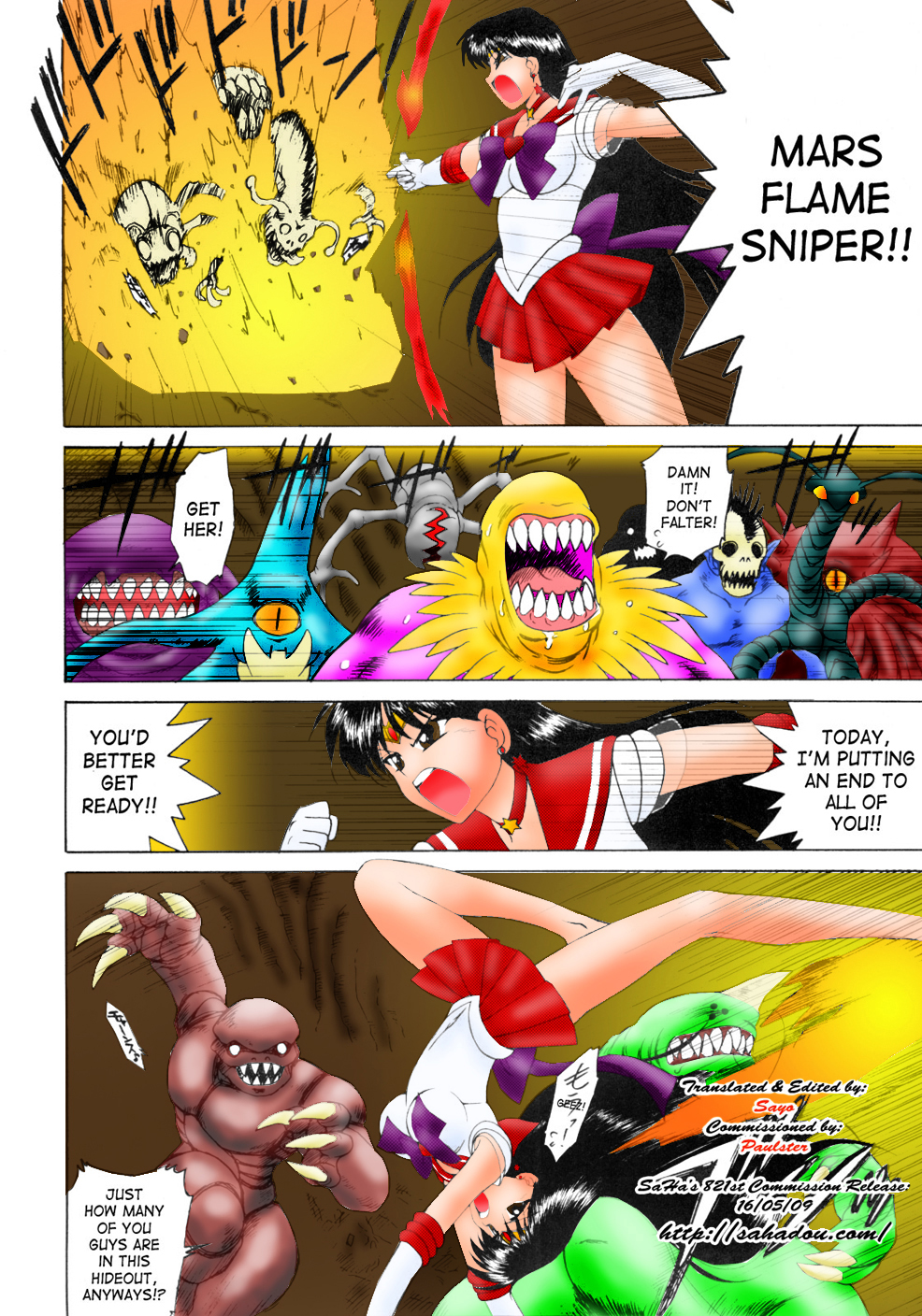 SCARY MONSTERS page 4 full