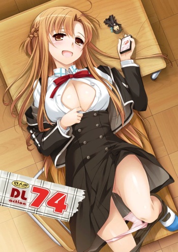 (SC58) [Digital Lover (Nakajima Yuka)] D.L. action 74 (Sword Art Online) cover