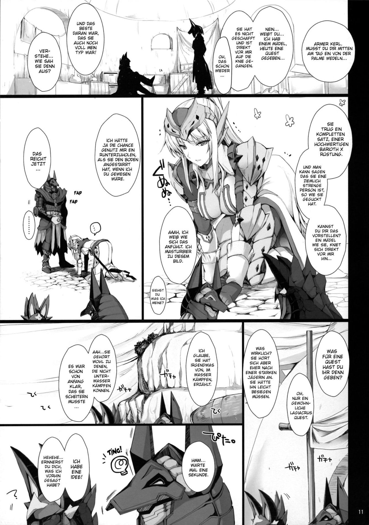 Monhan no Erohon 12 page 11 full