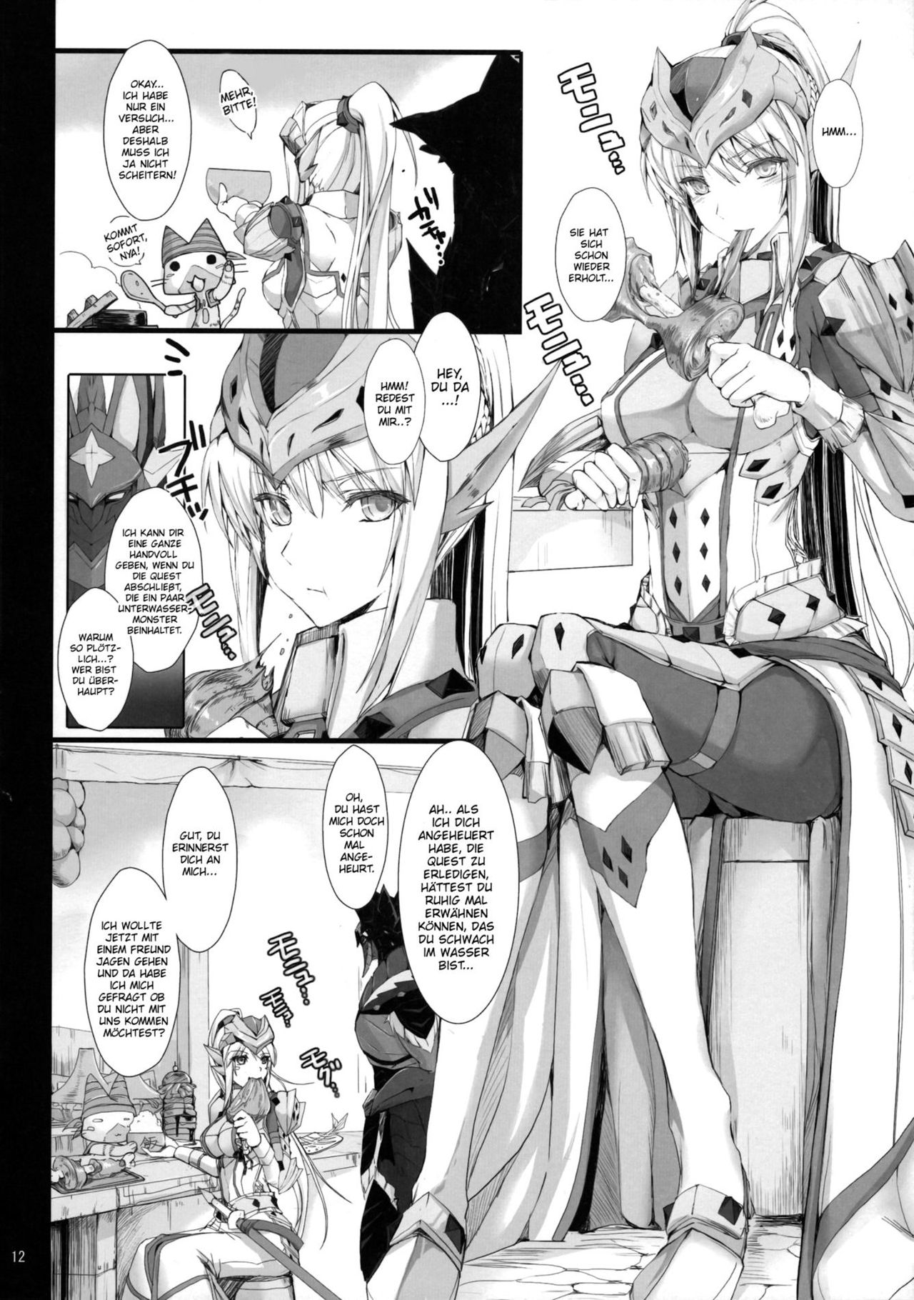 Monhan no Erohon 12 page 12 full
