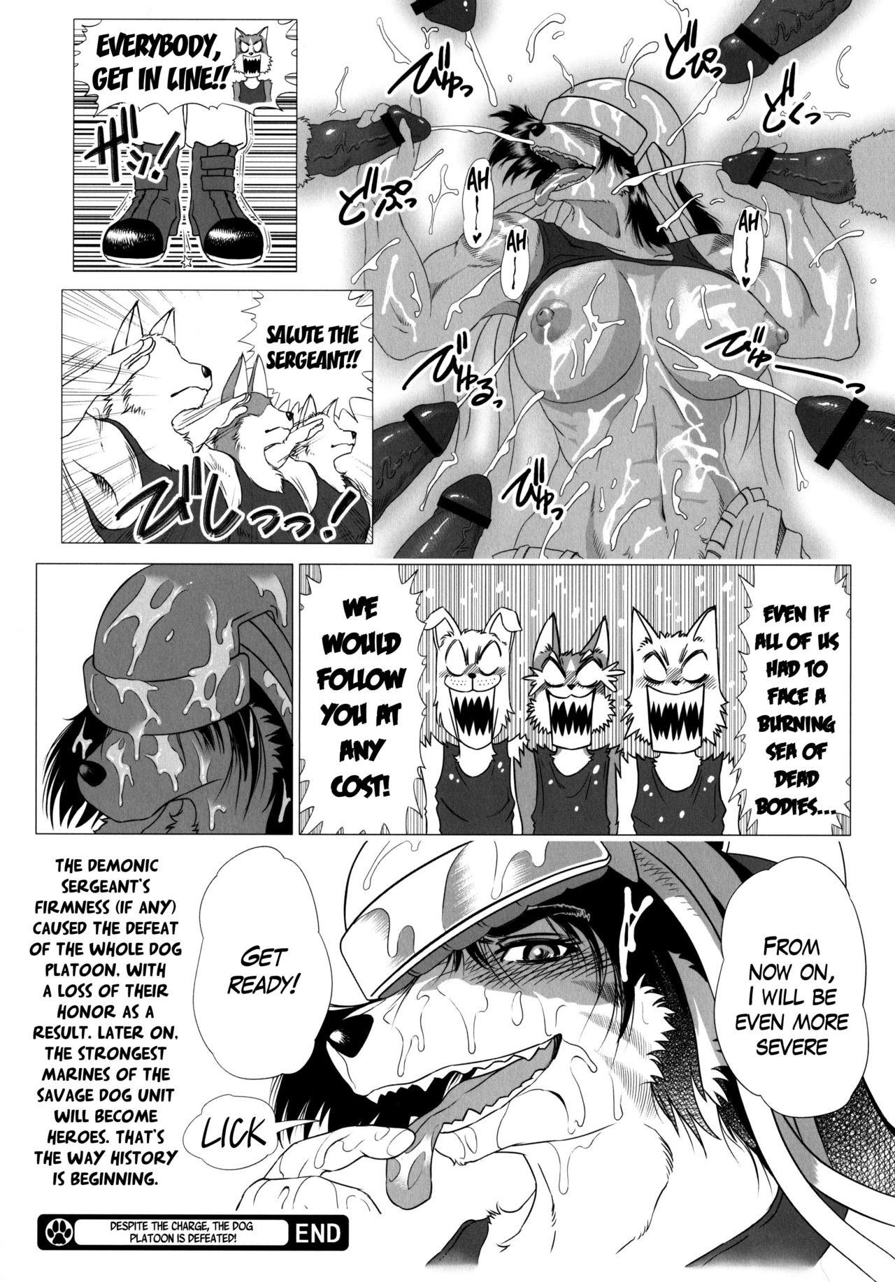 Despite the Charge, the Dog Platoon is Defeated! page 12 full