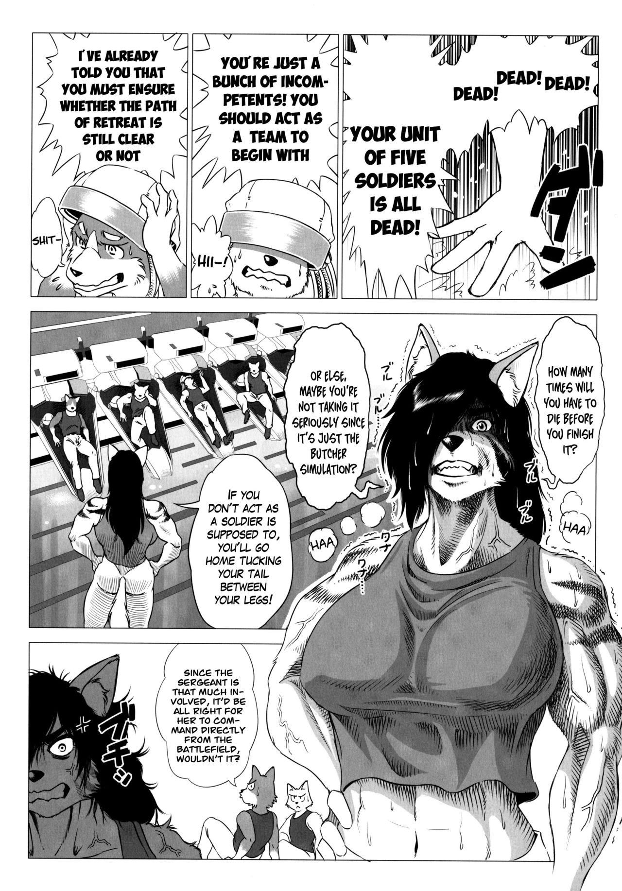 Despite the Charge, the Dog Platoon is Defeated! page 4 full