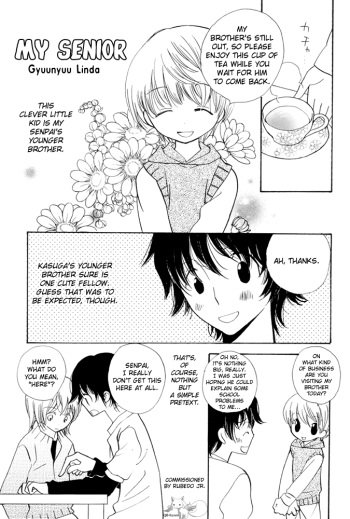[Gyuunyuu Linda] My Senior (Ch.01-03) [English] {QBtranslations} cover