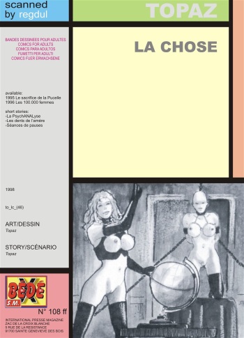 [Topaz] La chose (Thing) [French] cover