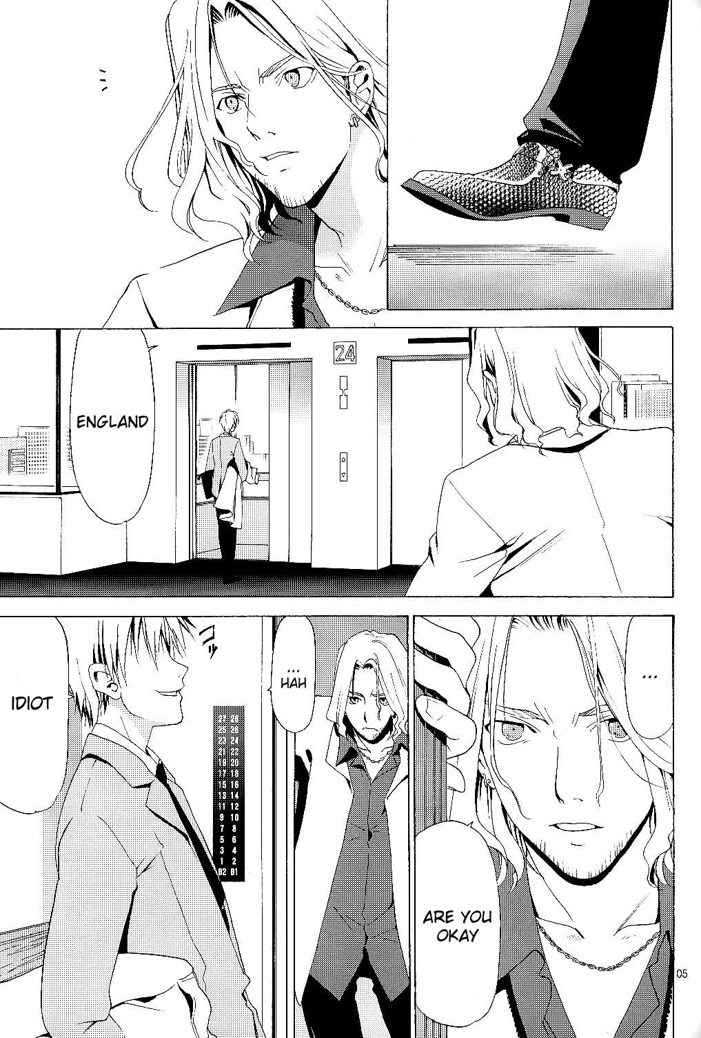 HAKKA PINK #02 Arthur Kirkland no Hisoyakana Tanoshimi page 4 full