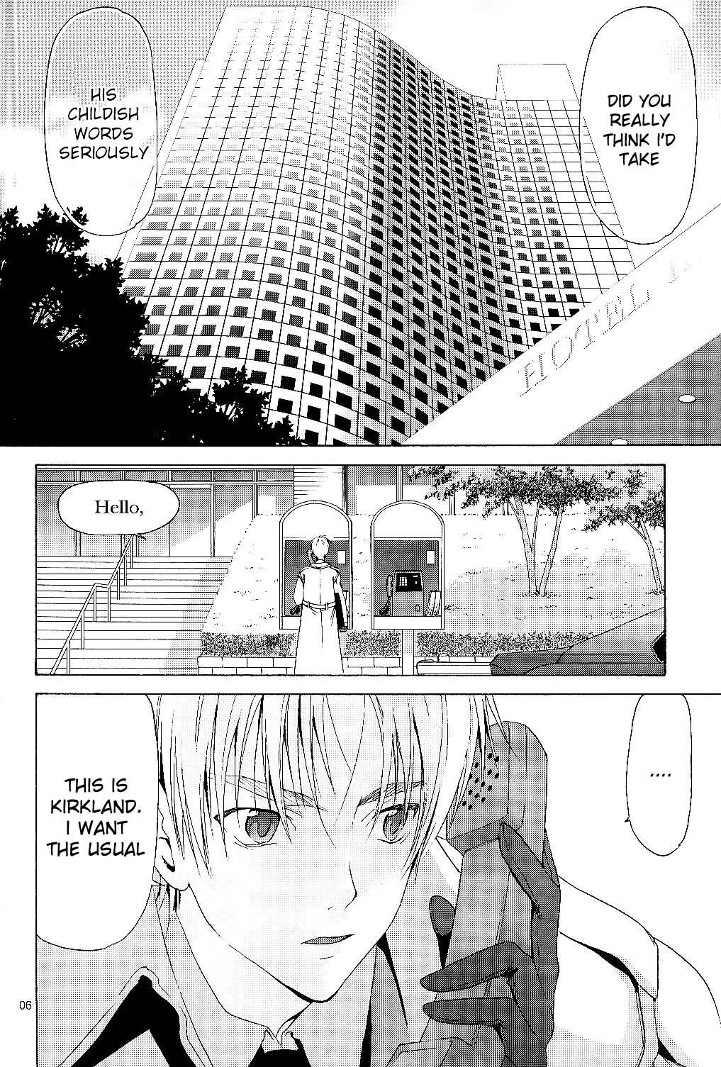 HAKKA PINK #02 Arthur Kirkland no Hisoyakana Tanoshimi page 5 full