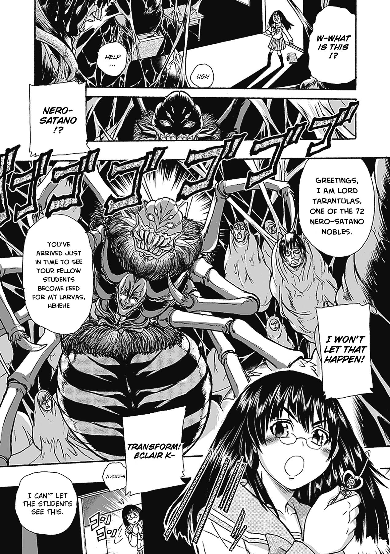 Masou Kishi Eclair Knights Chocolat & Pudding | Magic Twin Knights: Eclair Knights page 4 full