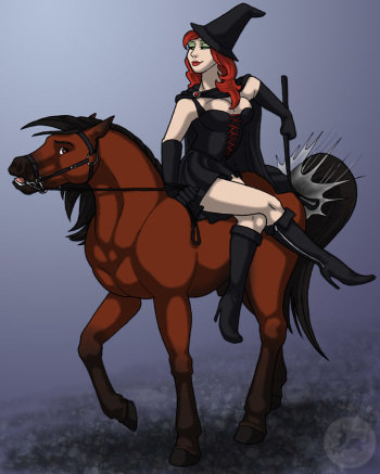 [SabretoothedErmine] Horse and Rider cover