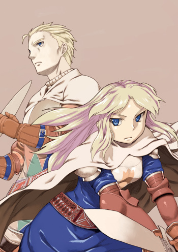[Coke-Buta (Tsukudani)] 運を剣にまかせた生死勝敗の占い方 (Final Fantasy Tactics) [Digital] cover