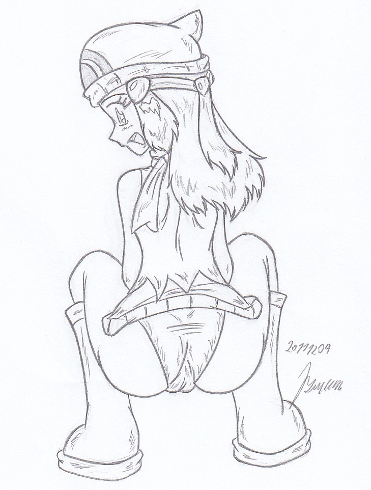 My miny Dawn _ pokemon Sketches work_3 page 5 full
