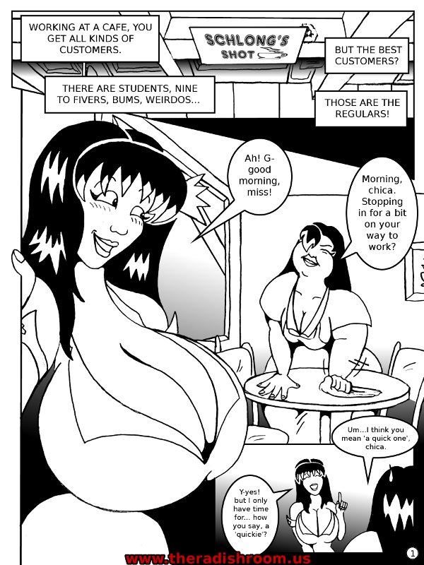 Tales of Schlock #22: Upside Down Caramel Macchiato page 3 full