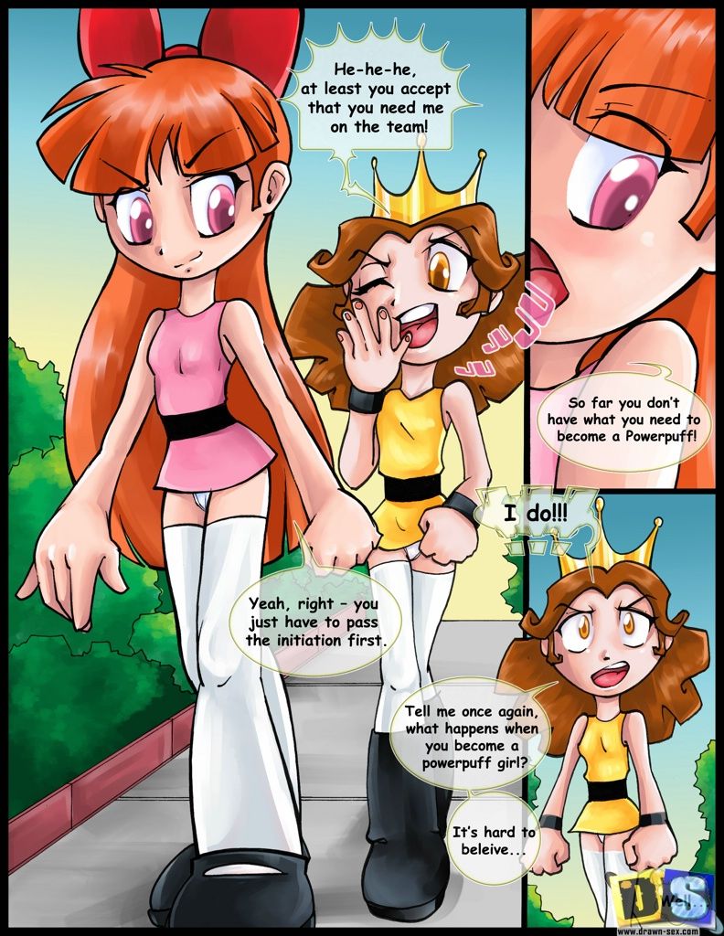 Powerpuff Girls Comic page 1 full