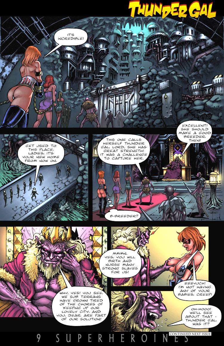 9 Superheroines - The Magazine #11 page 9 full