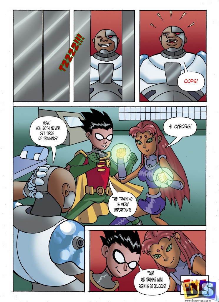 Robin and Starfire page 6 full