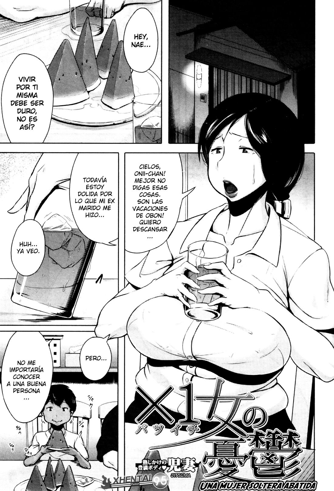 Batsuichi Onna no Yuutsu | Una Mujer Soltera Abatida page 1 full